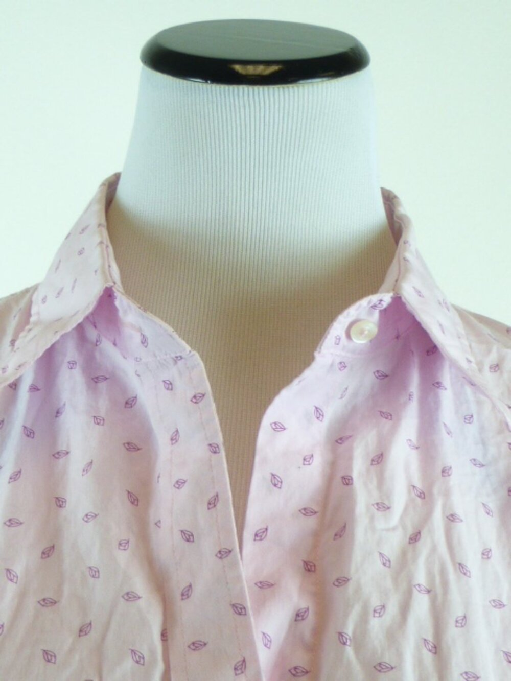 THOMAS PINK FLORAL BUTTON UP SHIRT TOP 14 $100 cotton